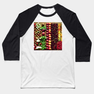 The size chart fruits Baseball T-Shirt